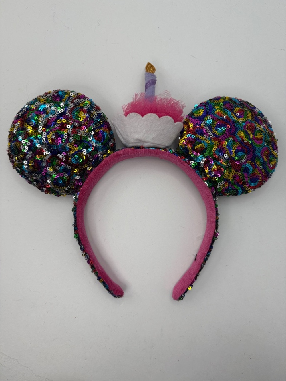 Disney Ears Birthday Cupcake